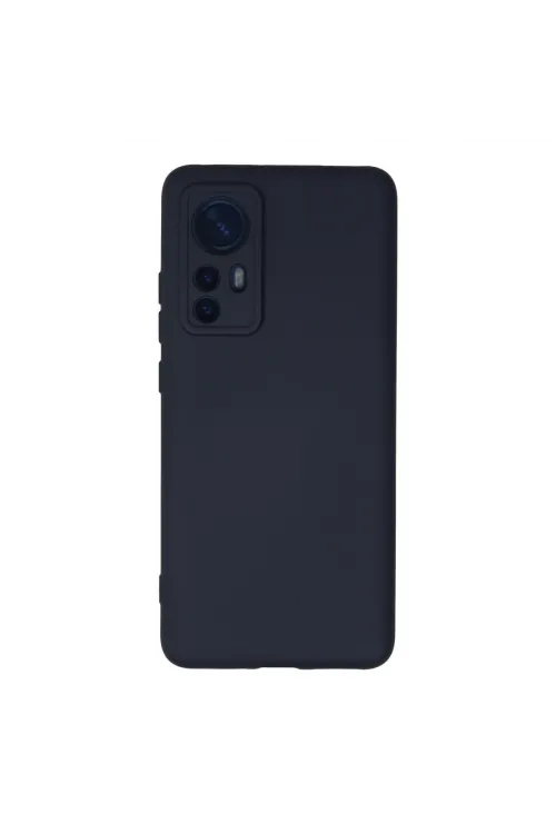 Xiaomi Mi 12 Kılıf Nano İçi Kadife Silikon - Lacivert