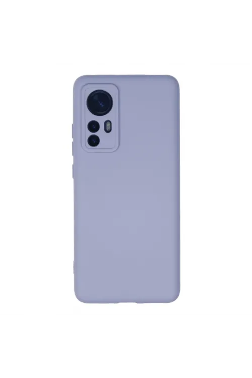 Xiaomi Mi 12 Kılıf Nano İçi Kadife Silikon - Lila