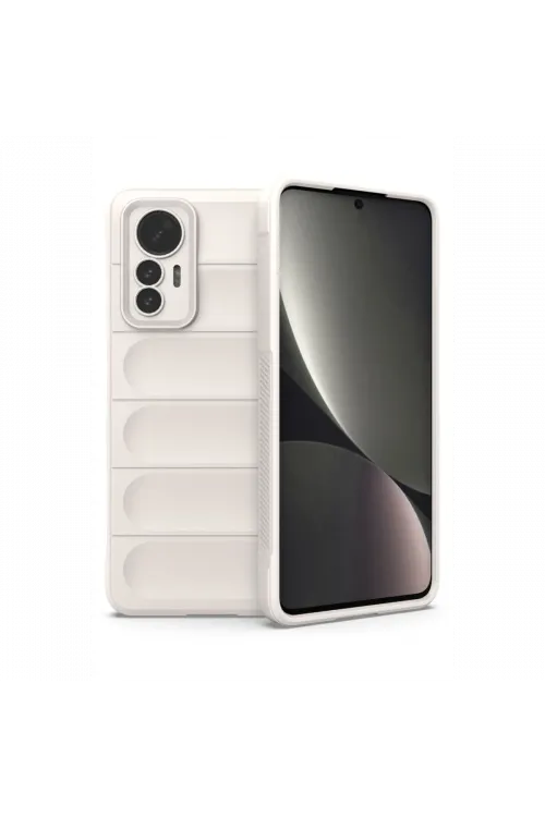Xiaomi Mi 12 Lite Kılıf Optimum Silikon - Krem
