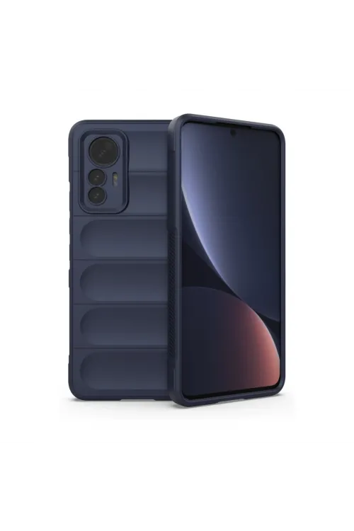 Xiaomi Mi 12 Lite Kılıf Optimum Silikon - Lacivert
