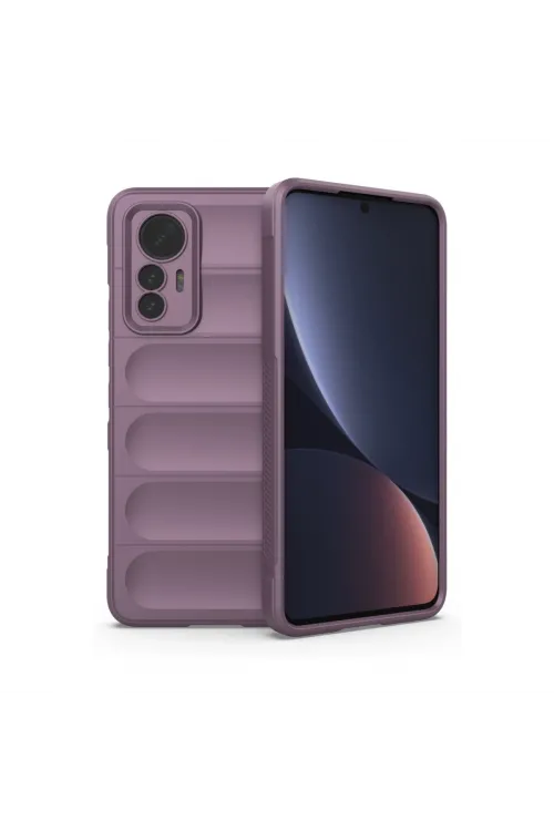 Xiaomi Mi 12 Lite Kılıf Optimum Silikon - Mor