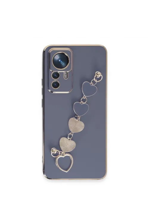 Xiaomi Mi 12t Pro Kılıf Esila Silikon - Gri