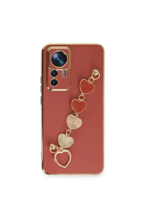 Xiaomi Mi 12t Pro Kılıf Esila Silikon - Kırmızı