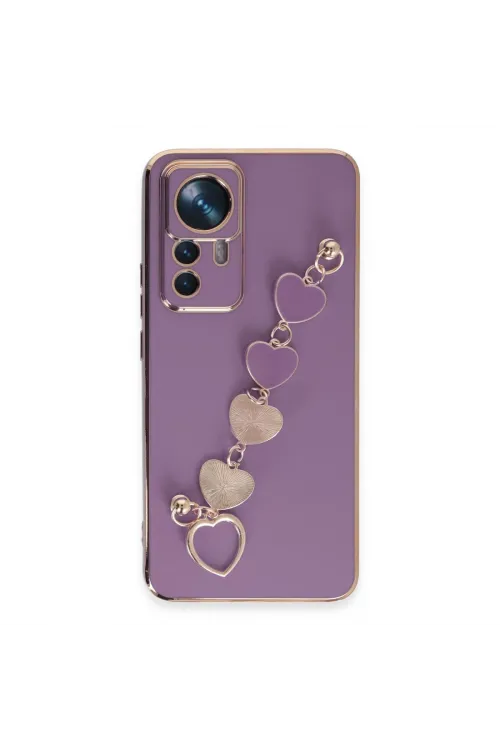 Xiaomi Mi 12t Pro Kılıf Esila Silikon - Mor