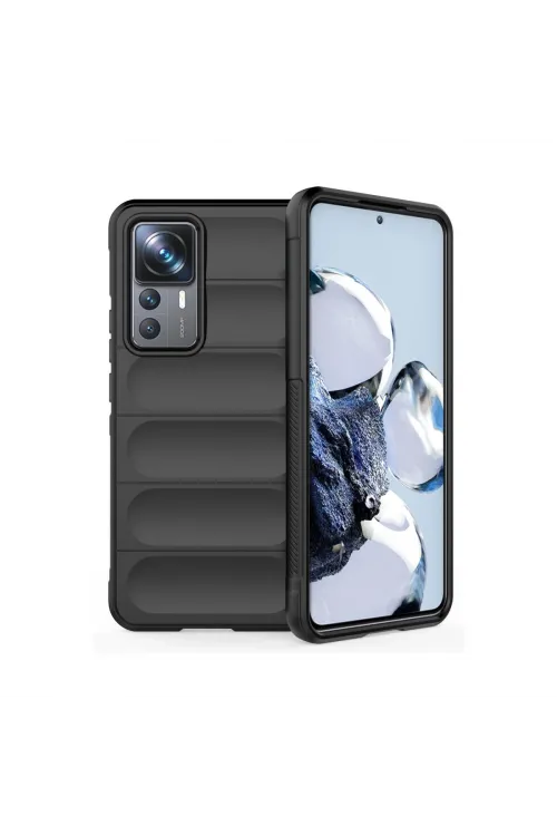Xiaomi Mi 12t Pro Kılıf Optimum Silikon - Siyah