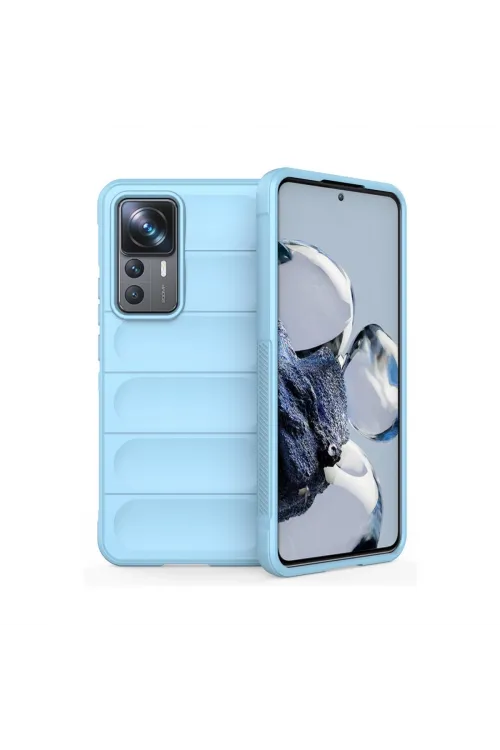 Xiaomi Mi 12t Pro Kılıf Optimum Silikon - Sky Blue