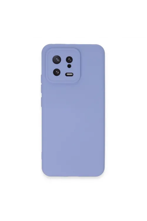 Xiaomi Mi 13 Kılıf Nano İçi Kadife Silikon - Lila