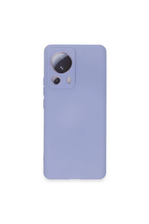 Xiaomi Mi 13 Lite Kılıf Nano İçi Kadife Silikon - Lila