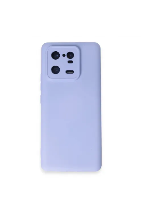 Xiaomi Mi 13 Pro Kılıf Nano İçi Kadife Silikon - Lila