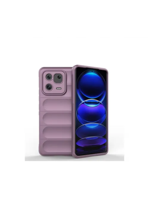 Xiaomi Mi 13 Pro Kılıf Optimum Silikon - Mor