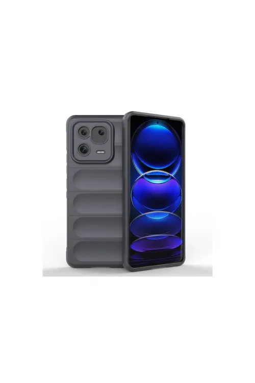 Xiaomi Mi 13 Pro Kılıf Optimum Silikon - Siyah