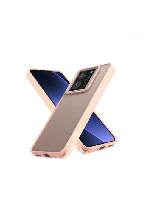 Xiaomi Mi 13t Kılıf Elegant Kapak - Pudra