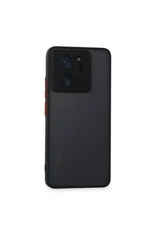 Xiaomi Mi 13t Pro Kılıf Montreal Silikon Kapak - Siyah
