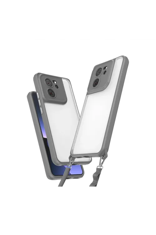 Xiaomi Mi 13t Pro Kılıf Penta Silikon Kılıf - Titan Gri
