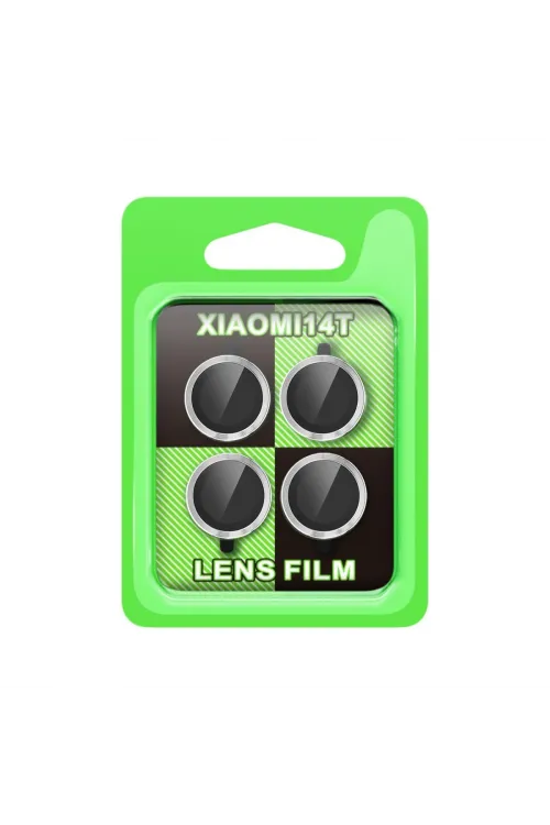Xiaomi Mi 14t Raze Metal Kamera Lens - Gümüş