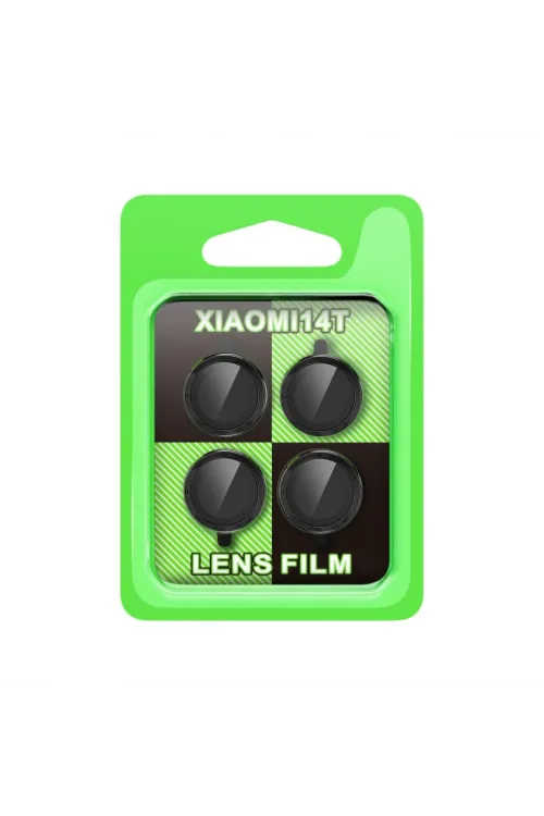 Xiaomi Mi 14t Raze Metal Kamera Lens - Siyah