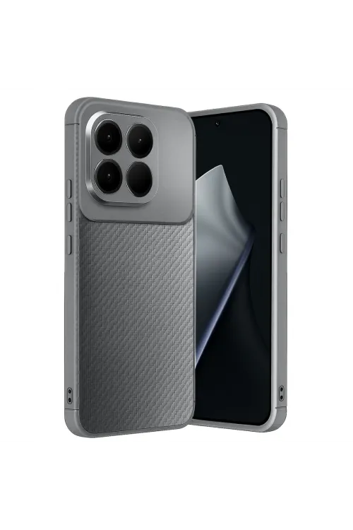 Xiaomi Mi 15t Auto Focus Karbon Kapak - Gri