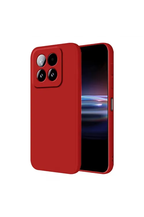 Xiaomi Mi 15t First Silikon - Kırmızı