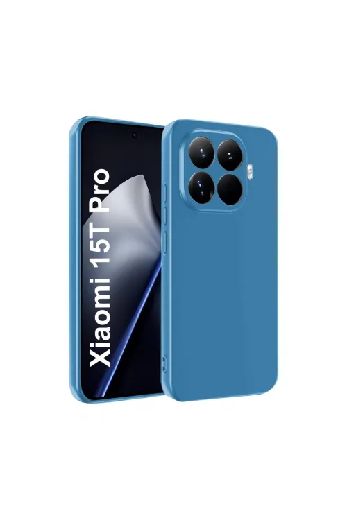 Xiaomi Mi 15t Pro First Silikon - Mavi