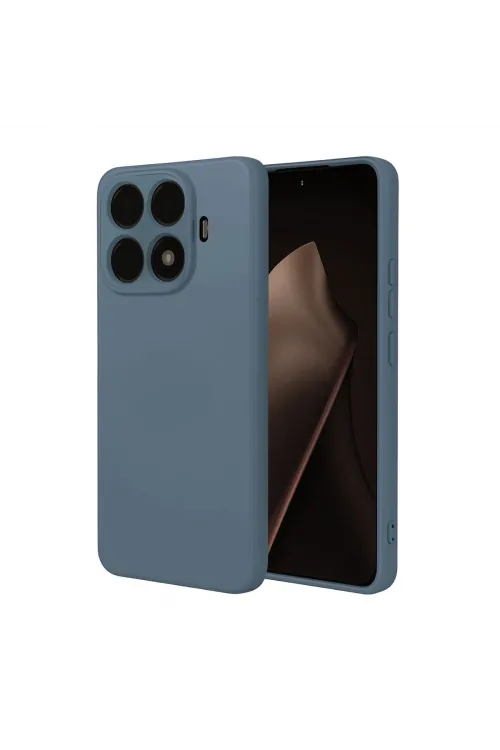 Xiaomi Mi 15t Pro Nano İçi Kadife Silikon - Gri