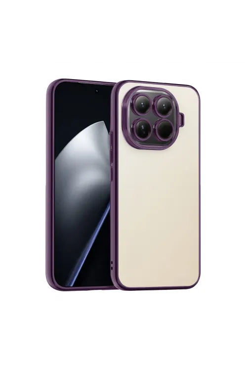 Xiaomi Mi 15t Pro Razer Lensli Silikon - Mor