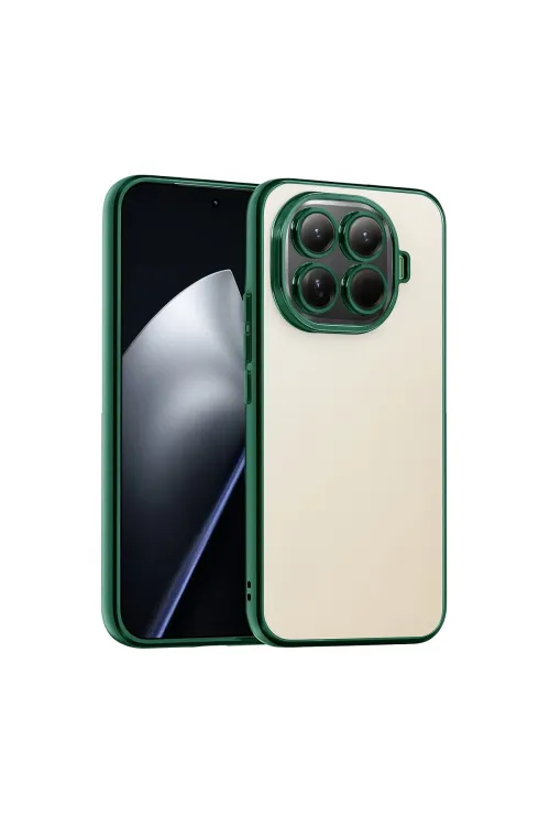 Xiaomi Mi 15t Pro Razer Lensli Silikon - Yeşil