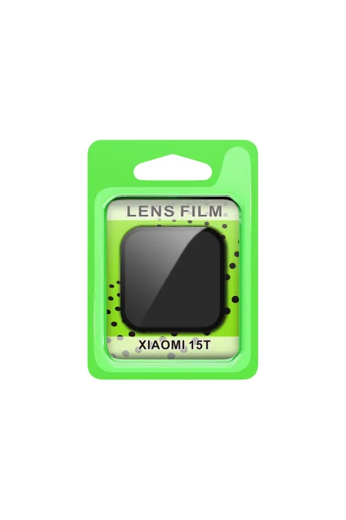 Xiaomi Mi 15t Raze Metal Kamera Lens - Siyah