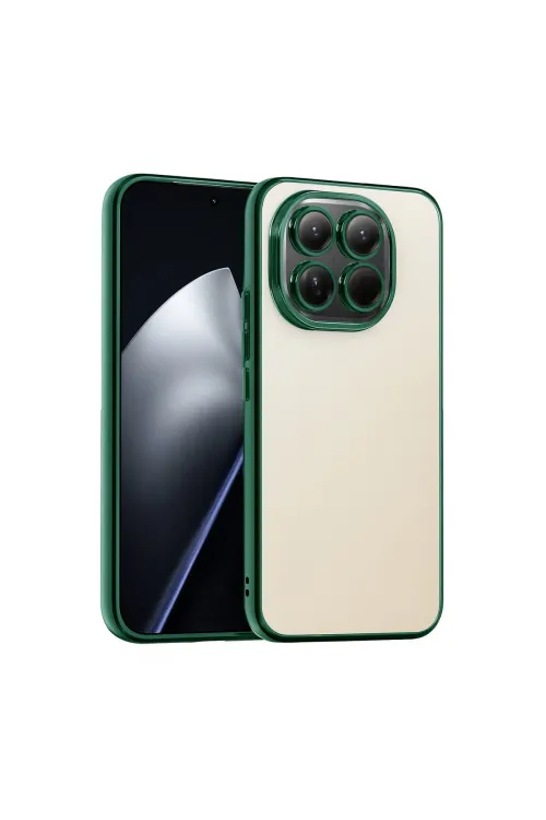 Xiaomi Mi 15t Razer Lensli Silikon - Yeşil