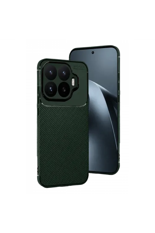 Xiaomi Mi 17t Auto Focus Karbon Kapak - Koyu Yeşil