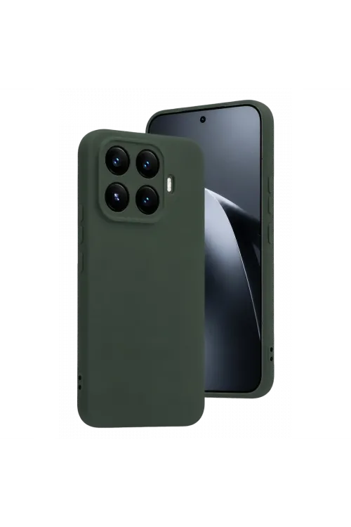 Xiaomi Mi 17t Pro First Silikon - Koyu Yeşil