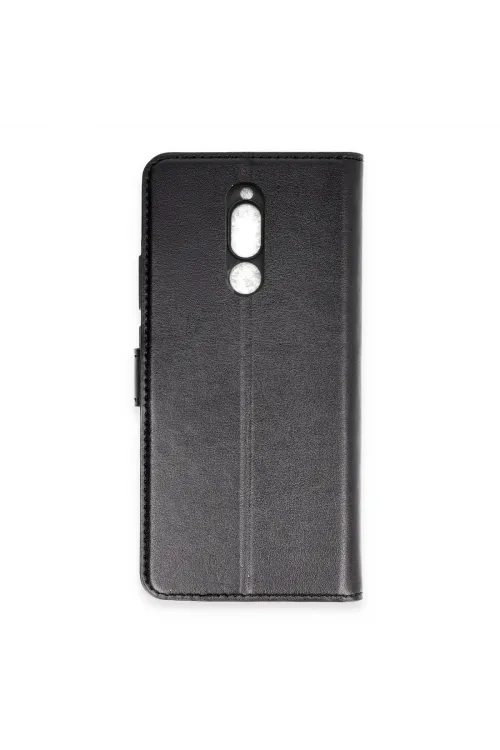 Xiaomi Mi 8 Trend S Plus Kapaklı Kılıf - Siyah