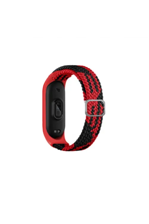 Xiaomi Mi Band 6  Kordon - Kırmızı-siyah
