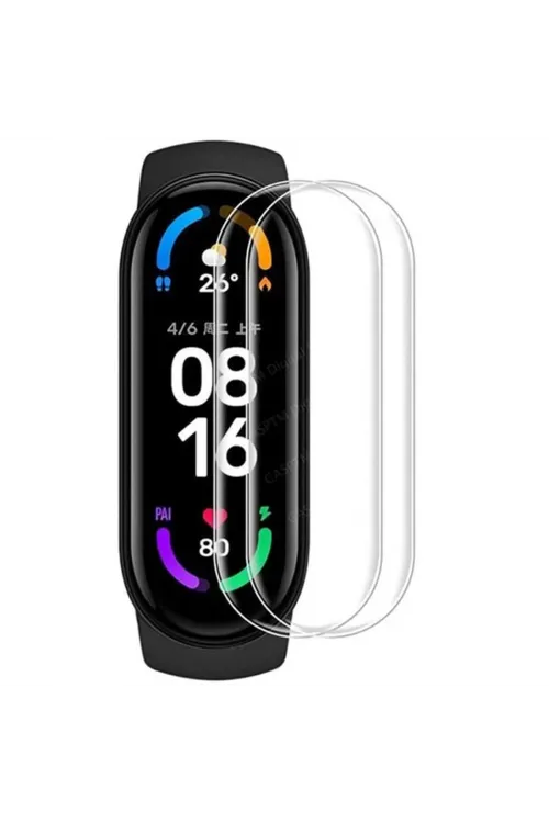Xiaomi Mi Band 7 Polymer Nano Ekran Koruyucu - Şeffaf