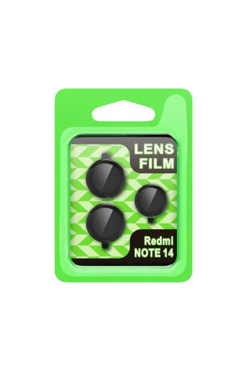 Xiaomi Note 14 5g Raze Metal Kamera Lens - Siyah