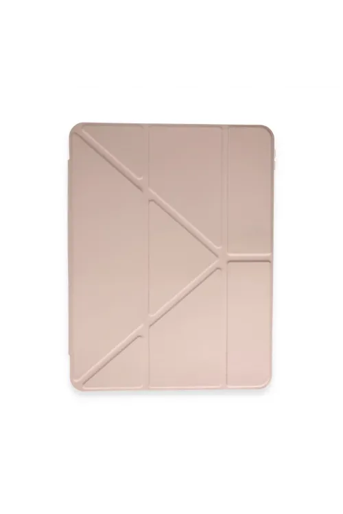 Xiaomi Pad 6 Kılıf Kalemlikli Mars Tablet Kılıfı - Rose Gold