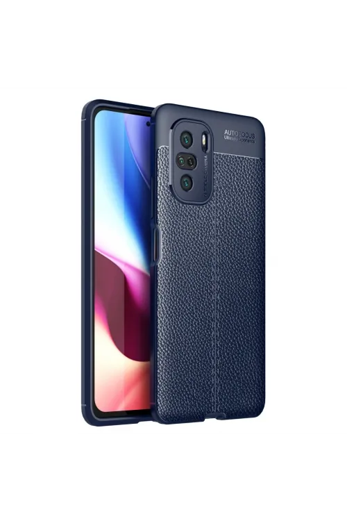 Xiaomi Poco F3 Kılıf Auto Focus Kapak - Lacivert