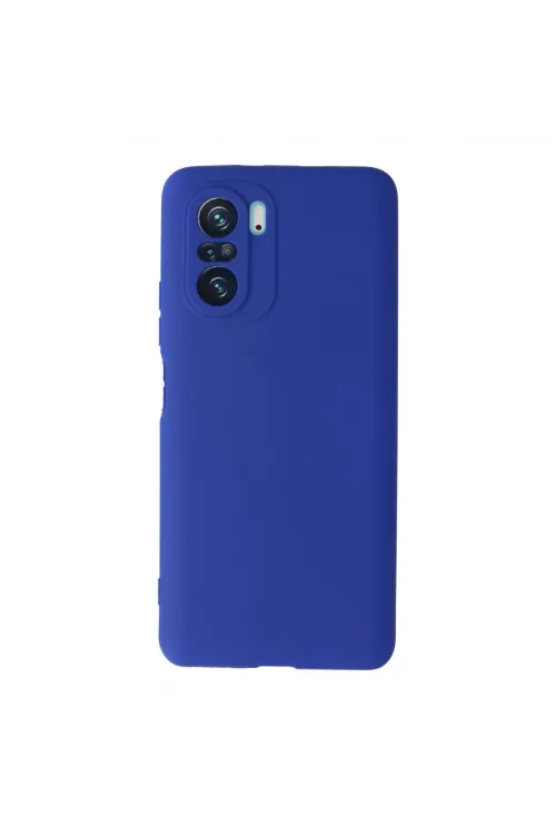 Xiaomi Poco F3 Kılıf First Silikon - Lacivert