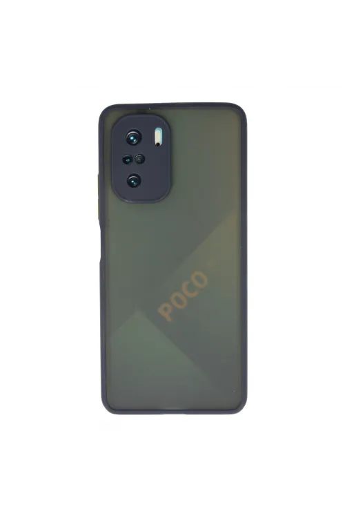 Xiaomi Poco F3 Kılıf Montreal Silikon Kapak - Lacivert