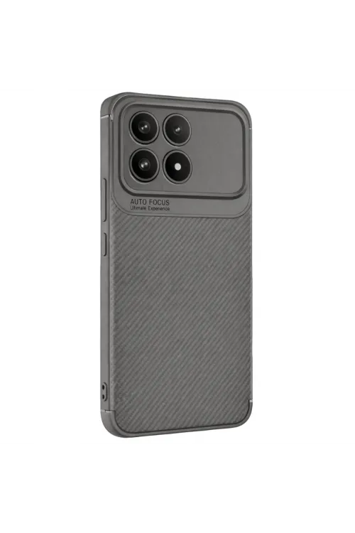 Xiaomi Poco F8 Pro Auto Focus Karbon Kapak - Gri