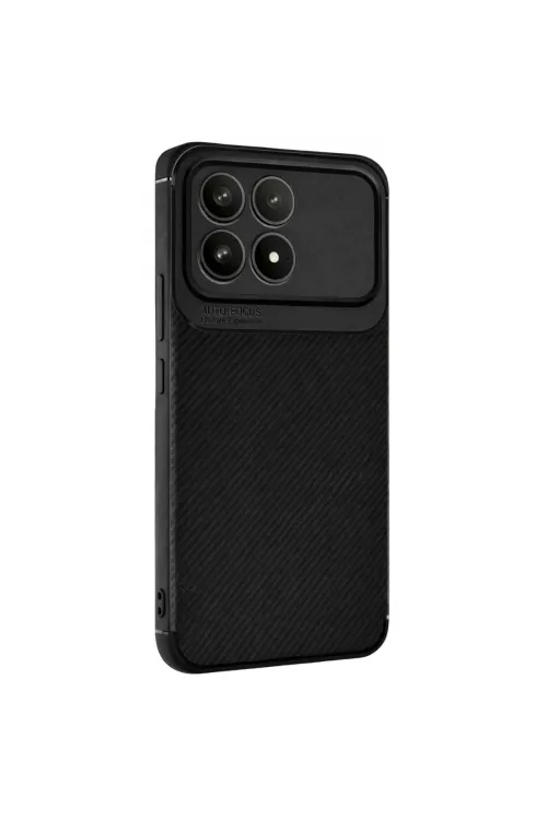 Xiaomi Poco F8 Pro Auto Focus Karbon Kapak - Siyah