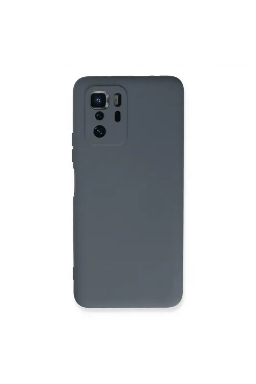 Xiaomi Poco X3 Gt Kılıf Nano İçi Kadife Silikon - Gri