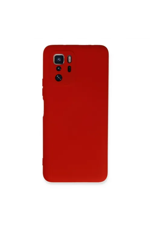 Xiaomi Poco X3 Gt Kılıf Nano İçi Kadife Silikon - Kırmızı