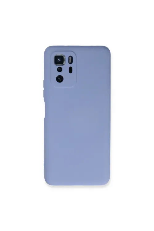 Xiaomi Poco X3 Gt Kılıf Nano İçi Kadife Silikon - Lila