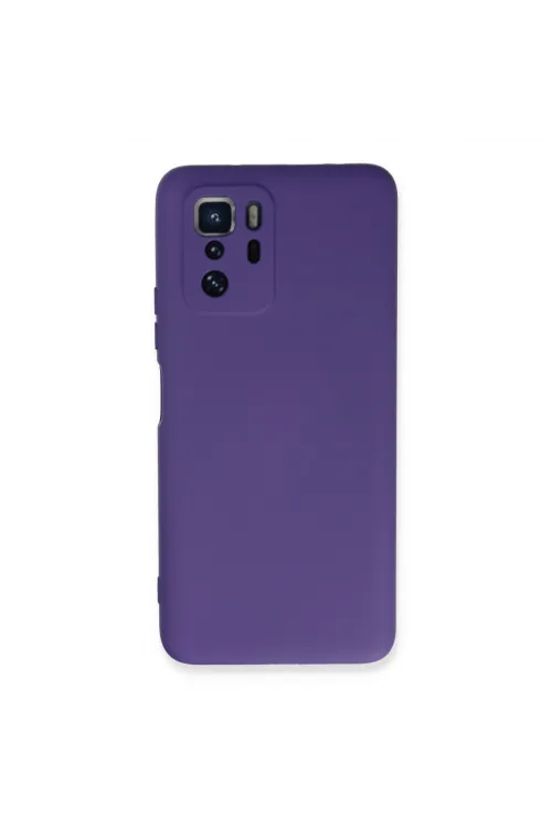 Xiaomi Poco X3 Gt Kılıf Nano İçi Kadife Silikon - Mor