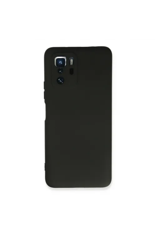 Xiaomi Poco X3 Gt Kılıf Nano İçi Kadife Silikon - Siyah