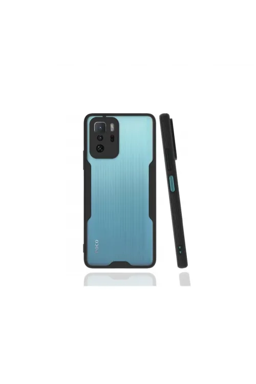 Xiaomi Poco X3 Gt Kılıf Platin Silikon - Siyah