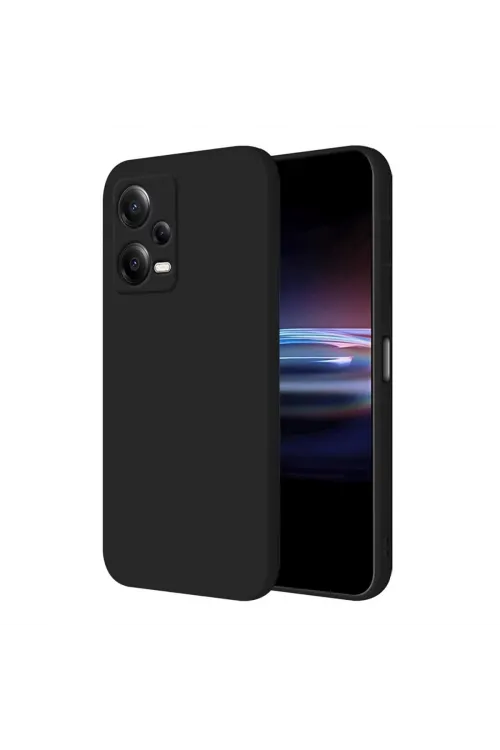 Xiaomi Poco X5 5g Kılıf First Silikon - Siyah