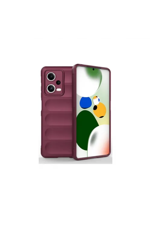 Xiaomi Poco X5 5g Kılıf Optimum Silikon - Bordo