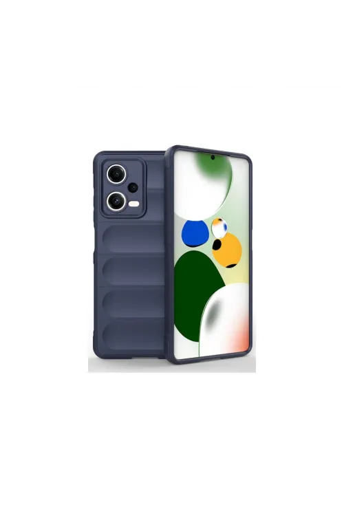 Xiaomi Poco X5 5g Kılıf Optimum Silikon - Lacivert