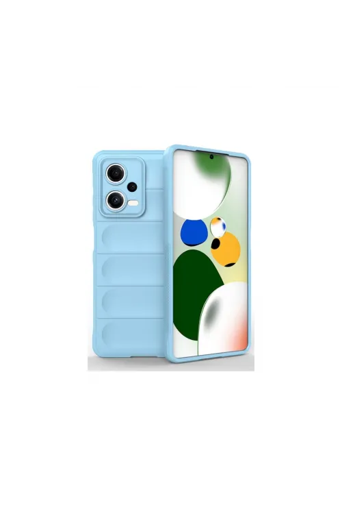 Xiaomi Poco X5 5g Kılıf Optimum Silikon - Sky Blue